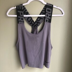 Nike Pro Cropped Tank Womens Size: S